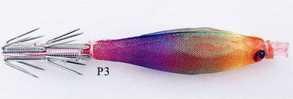 Yamashita L Oppai Sutte 7-2 Squid Jigs Fluorescent 7cm Glow & Uv Zk10