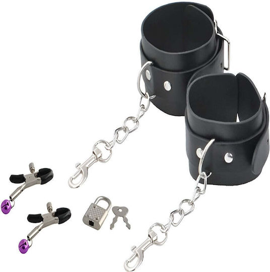 BDSM Kit σε Μαύρο Χρώμα 2τμχ
