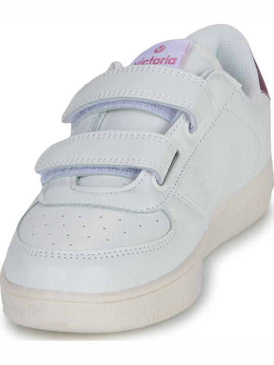 Παιδικά Sneakers με Σκρατς Λευκά