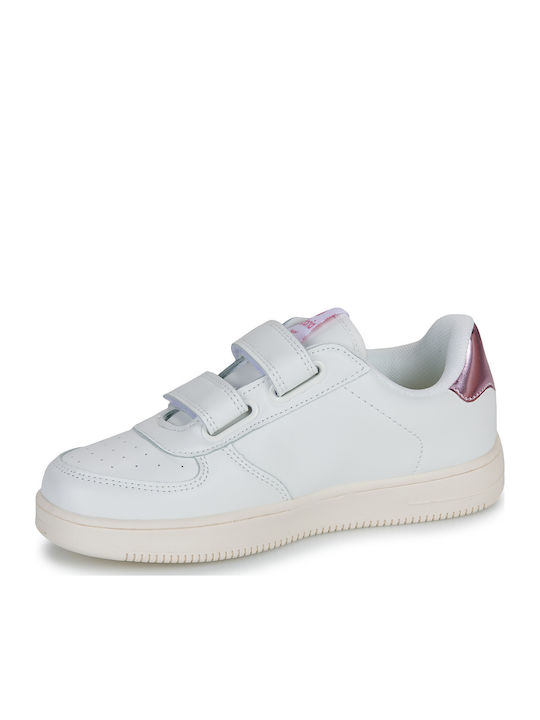 Παιδικά Sneakers με Σκρατς Λευκά