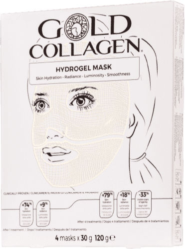 Package Masks Lip Balm Lipstick Gold Collagen Winter Essentials