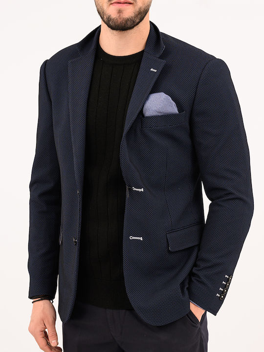 PreEnd Ανδρικό Σακάκι Dark Blue