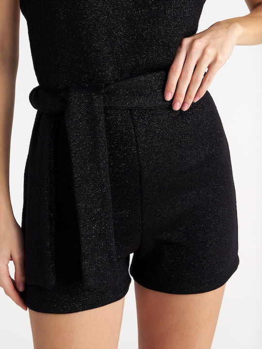 Women's One-piece Shorts Black