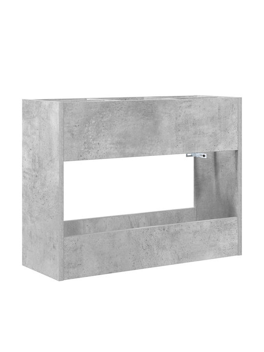 vidaXL Ομπρελοθήκη Σκυρόδεμα Γκρι 65x24x50cm