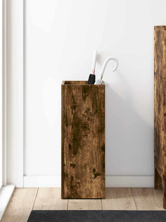 vidaXL Ομπρελοθήκη Ξύλινη Καφέ 25x24.5x64cm