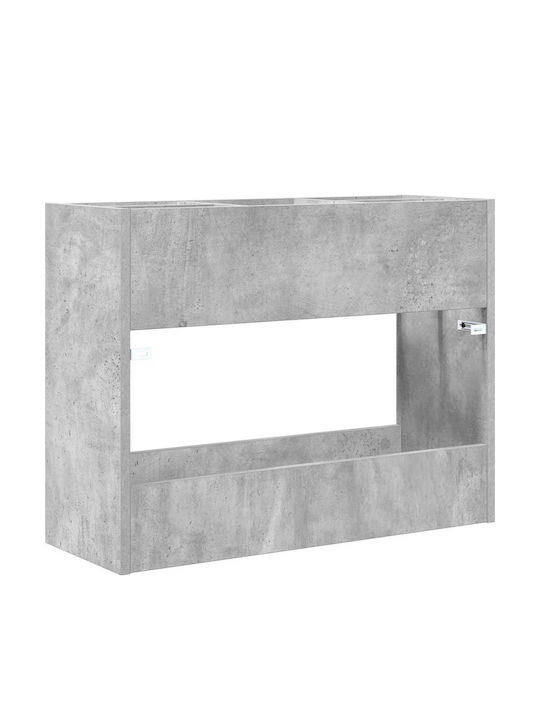 vidaXL Ομπρελοθήκη Σκυρόδεμα Γκρι 65x24x50cm