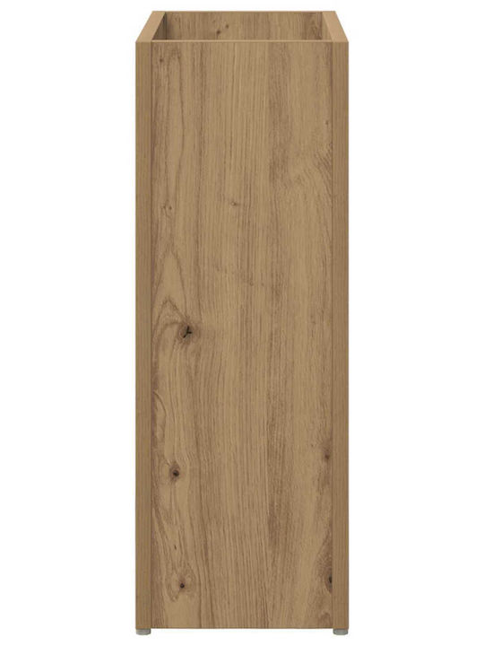 vidaXL Параван за чадъри Дърво Кафяв 40x20x55.5см 1бр