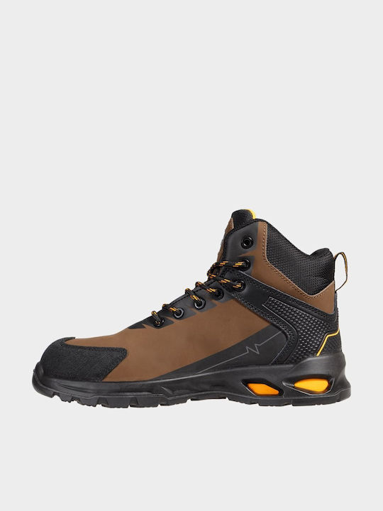 Stenso Ruler Waterproof Boots Work Brown with Certification FO ,SR
