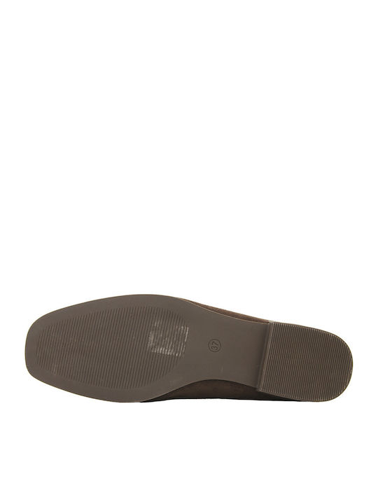 Дамски мокасини в Кафяв Цвят