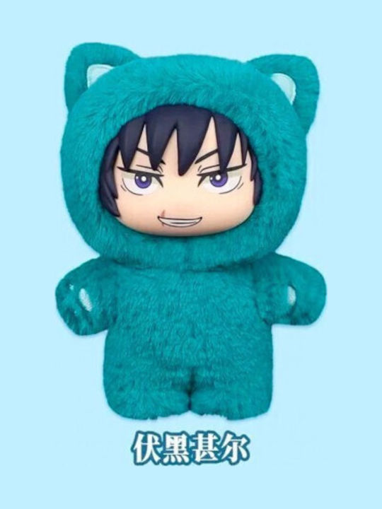 Plush Keychain Jujutsu Kiasen Cat Ear Plush Keychain Blind Box 1 Piece Random Selection