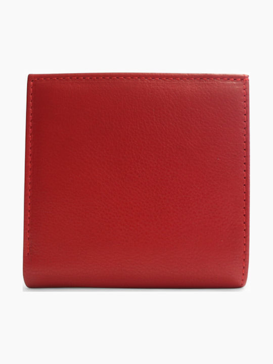 Small Leather Women's Wallet Classic Red