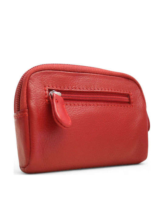 Leather Women's Wallet Classic Red