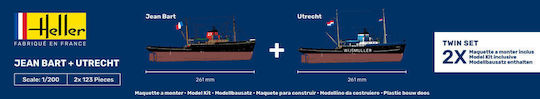 Heller Set Start 1:200 Jean Bart + Utrect Twinset