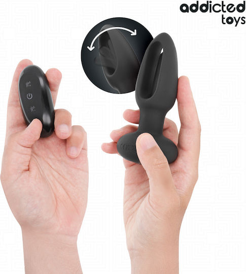 Addicted Toys Πρωκτική Σφήνα με Δυνατότητα Ασύρματης Λειτουργίας και Δόνηση