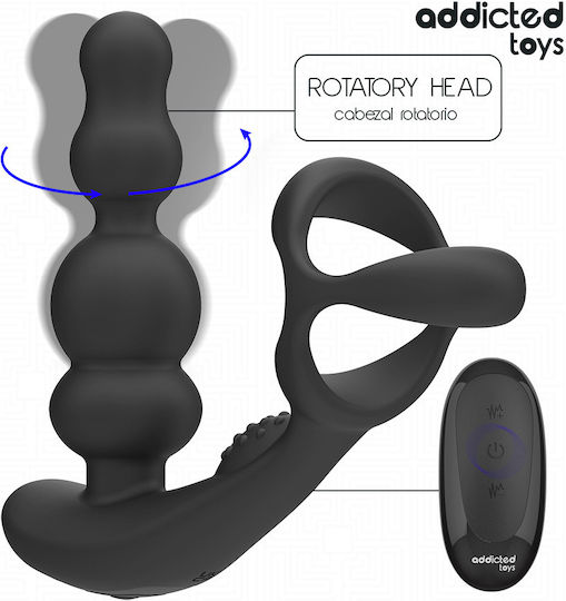 Addicted Toys Πρωκτικός Δονητής με Δυνατότητα Ασύρματης Λειτουργίας
