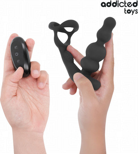 Addicted Toys Πρωκτικός Δονητής με Δυνατότητα Ασύρματης Λειτουργίας