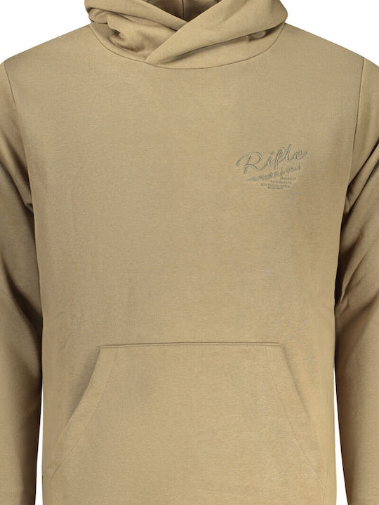 Sweatshirt with Hood Brown