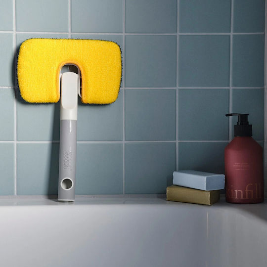 Surface Cleaner 2 in 1 Joseph Joseph Cleantech 6500012 18.5 Cm Soft Handle Grey Yellow