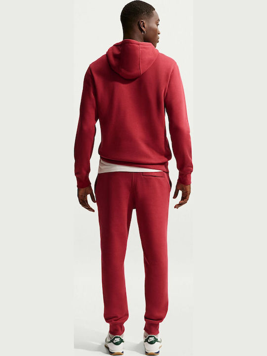 Club Sweatpants with Elastic Team Crimson / White