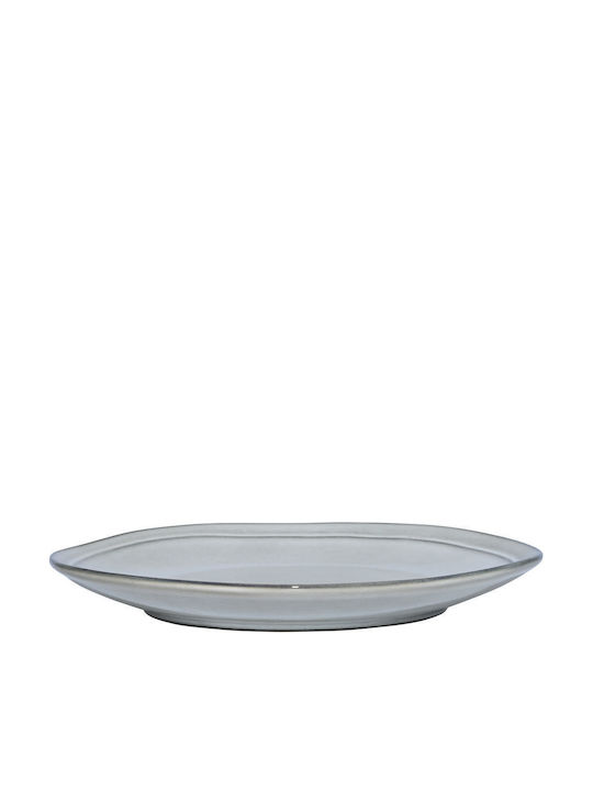 Estia Plate Shallow Ceramic White with Diameter 27cm