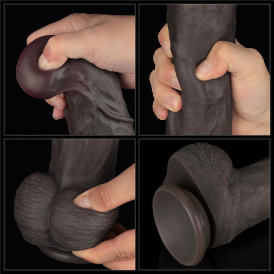 Dildo realist Negru