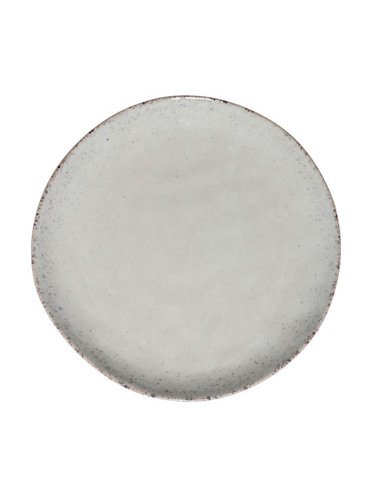 Estia Vignette Stoneware Teller Untiefe Keramik Gray mit Durchmesser 27cm