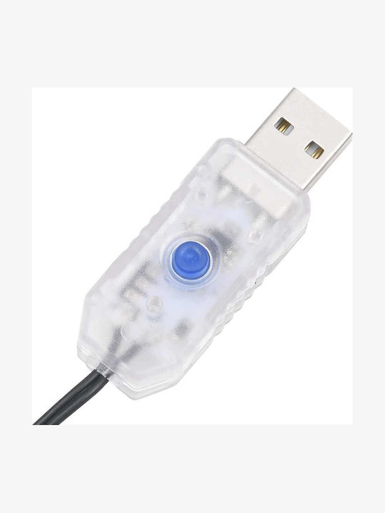 Brad de Crăciun Artificial 240cm cu Iluminare LED Alb