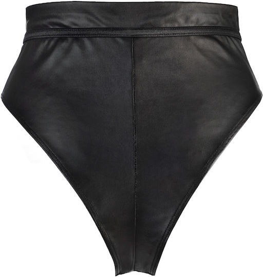 Axami Ψηλόμεσο Slip String V-10576 Μαύρο