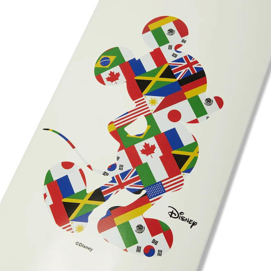 HUF X Disney Mickey Mouse Worldwide Tour Σανίδα Shortboard Πολύχρωμη