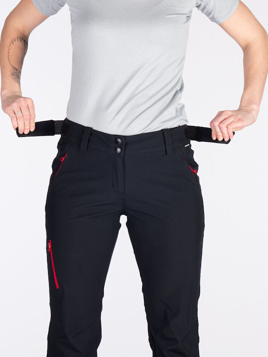 Northfinder Femei Lung Pantaloni de drumeție Negru