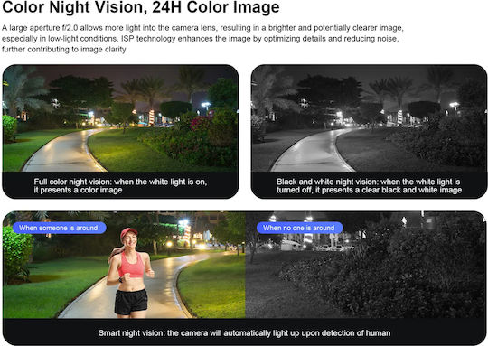 Vstarcam FC4 IP Surveillance Camera Wi-Fi Full HD+ 3MP Waterproof with Two-Way Communication and Lens 4mm