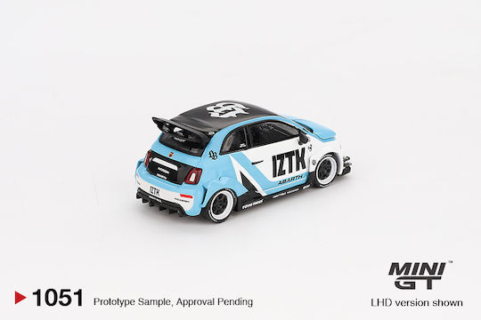 Macheta Auto Fiat Abarth 595 Lb-works X Abas Works Iztk 2024 1:64 Mini Gt Mgt01051-l