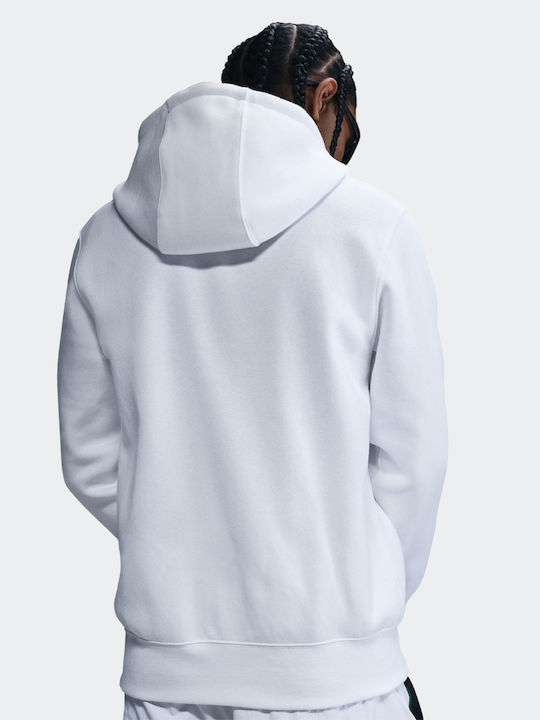 Cardigan With Hood White