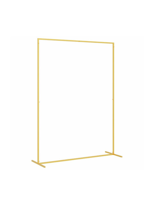 Garden Arch from Metallic in Gold Colour 49.5x49.5x150cm