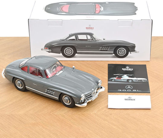 Моделна Фигура Автомобил Mercedes-Benz 300 SL 1954 Графитено Сиво 1:12 Norev
