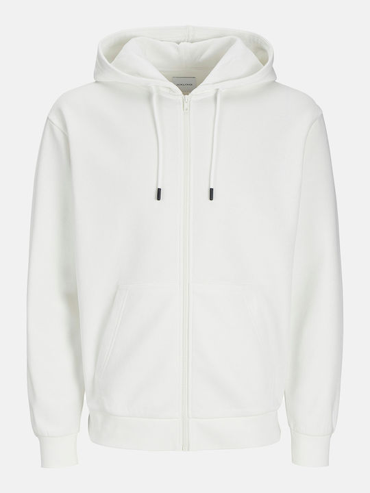 Ζακέτα με Κουκούλα White