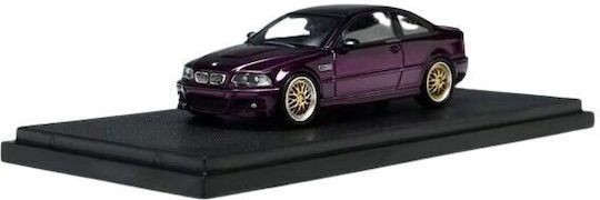 Macheta Auto Bmw E46 Bbs Rim Violette Maßstab 1:64 Stance Hunter