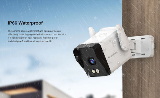 Vstarcam TS3 IP Surveillance Camera Wi-Fi Full HD+ 3MP Waterproof with Two-Way Communication and Lens 4mm