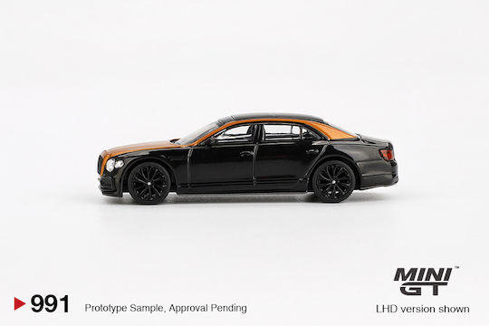 Macheta Auto Bentley Flying Spur Orange Flame Onyx 2024 1:64 Mini Gt Mgt00991-l