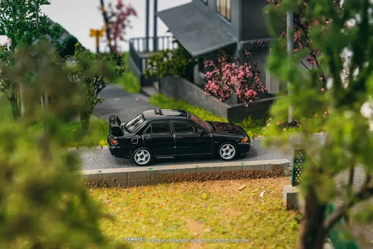 Моделна Фигура Автомобил Mitsubishi Lancer Gsr Evolution 3 Черен 1:64 Tarmac