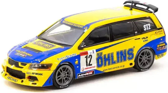 Macheta Auto Mitsubishi Lancer Evolution Wagon #12 Shinichi Katsura 1:64 Tarmac