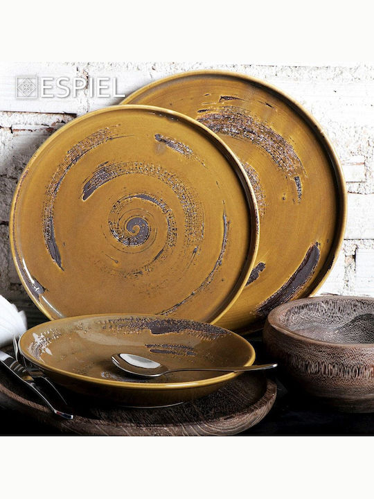 Espiel Typhoon Farfurie joasă Ceramică Cafea cu Diametru 30cm