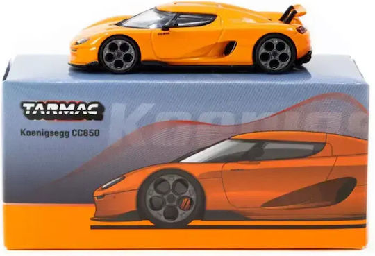Macheta Auto Koenigsegg Cc850 Orange Maßstab 1:64 Tarmac Works