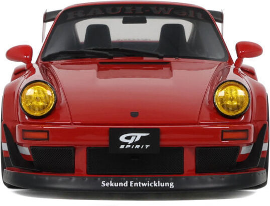 Machetă Mașină Porsche Rwb Painkiller Roșu Indian 1:18 Gt Spirit Gt449
