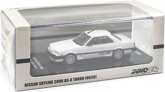 Моделна Фигура Автомобил Nissan Skyline 2000 Turbo Rs-x Dr30 Бял 1:64 Inno64