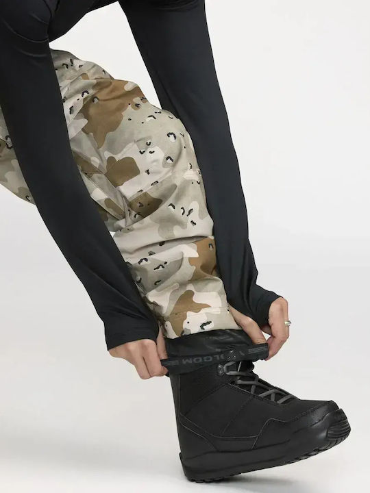 Volcom G1352610-CAM Мъжки Сноуборд-панталони Ски & Сноуборд Зелен