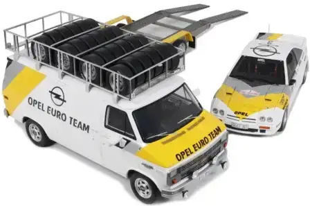 Set Machete Auto Opel Alb Tour De Corse 1984 1:18 Otto Models Ot491