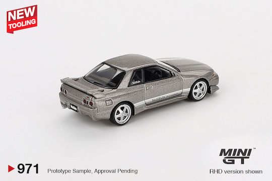 Machetă Mașină Nissan Skyline GT-R R32 Veilside Combat C-I Veilside Combat Gri 2011 Scara 1:64 Mini GT MGT00971RHD