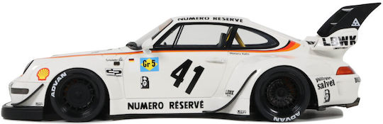 Machetă Mașină Porsche Rwb Bodykit Kato-san Alb 1:18 Gt Spirit Gt451