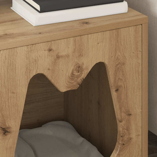 vidaXL Bett Katze Braun